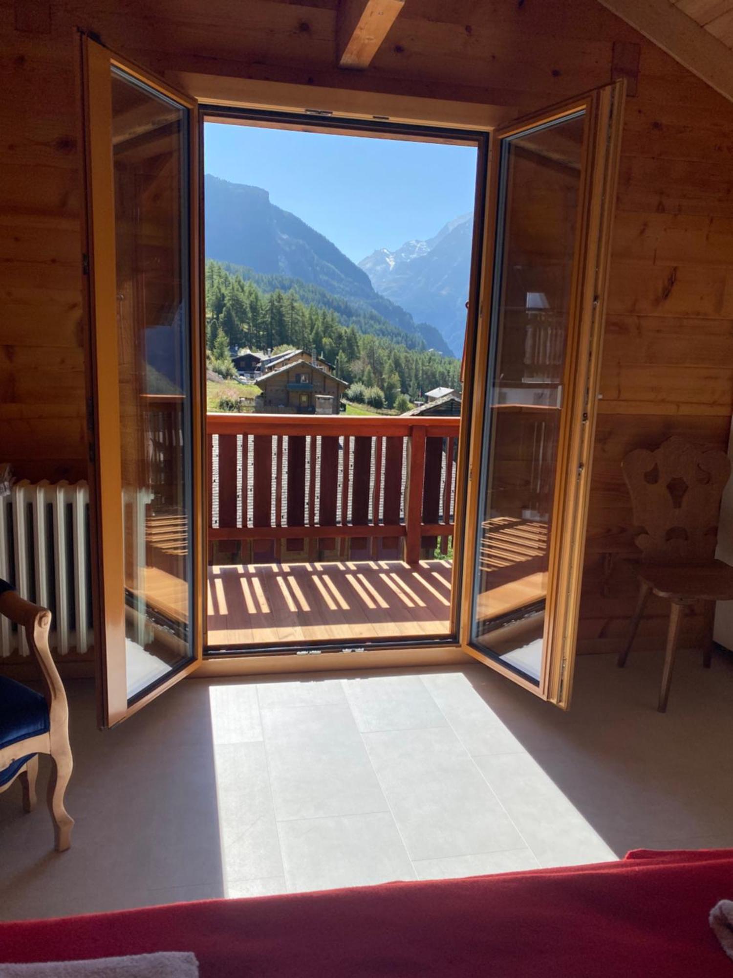 Chalet Safran Grachen Exterior photo